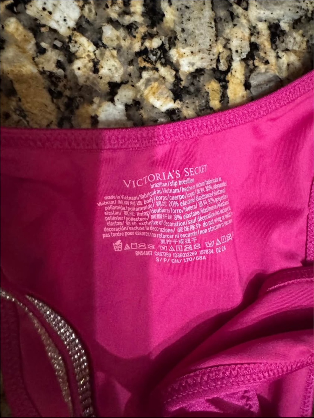 Victoria’s Secret Rhinestone Strap Bikini Bottom - Picture 4 of 4